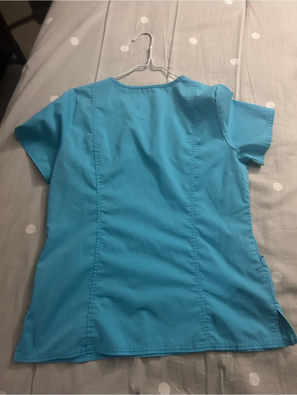 Cherokee Teal Workwear Scrub Top